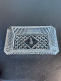 Waterford Crystal Jamestown 400th Anniversary Tray (F)