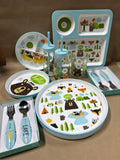Camping Melamine Dish Set - 13 Piece