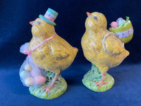 Pair of Easter Musical Chicks