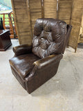 La-Z-Boy Leather Chair-Swivels/Rocks/Reclines