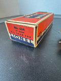No. 654 Shell Oil Tank Car Vintage Lionel Train for “O” Gauge Track with Box