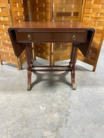 Petite Drop Side Library Table with Drawer