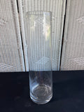 Heavyweight Thick Tapered Glass Vase
