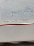 “Winter Crossing” Print by Harry Lamar Richardson; Signed & Numbered (419/900)