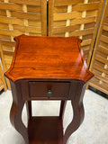 Bombay Lightweight Plant Stand/Side Table with Drawer