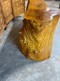 Hand Crafted Tree Trunk Bench ***HEAVY ITEM***READ DETAILS ON PICK UP POLICY***