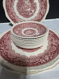 20-Piece Franciscan Pink Vista Ironstone China Set