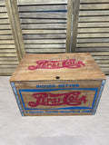 Wooden Pepsi Cola Bottle Cap Checkers Crate