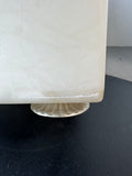 Labrazel Italian Heavyweight Alabaster Waste Basket