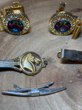 Lot of Cuff Links, Clips & Pins