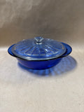 Cobalt Blue Anchor Hocking Baking Dish With Lid