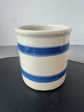 Robinson Ransbottom Pottery Striped Crock