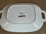 Lenox Aspen Ridge White Ceramic Platter