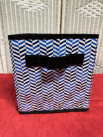 Scout Blue Geometric Hang 10 Bin