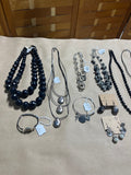 H-Jewelry Grab Bag, 15+ pieces of assorted jewelry items, FINAL SALE