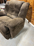 Oversized Rocking Recliner, brown