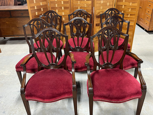 Federal Style Dining Chairs, Set of 8
