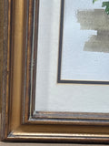 Watercolor of Geranium by Lottie Snow; Signed
