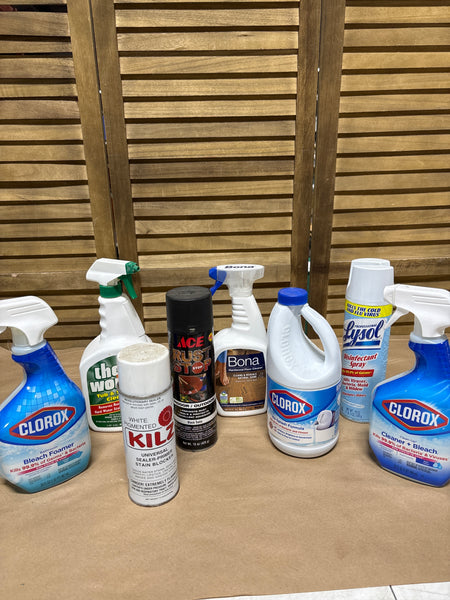 (E) Lot of Cleaners