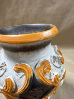 3D Floral Pottery Vase