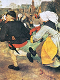 The Peasant Dance Print on Art Board