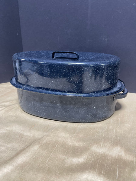 Speckled 15” Roasting Pot