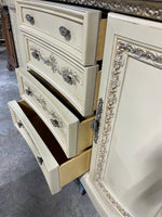 French Provincial Marble Top Buffet, by Thomasville ***HEAVY ITEM*** READ DESCRIPTION CAREFULLY***