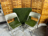 Samsonite Folding Card Table with (2) Folding Chairs