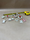 Lenox Winter Delights 12 Piece Miniature Christmas Ornament Set With Box (H.D)