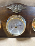 Wooden Hanging Weather Station // Thermometer // Barometer // Humidity Meter