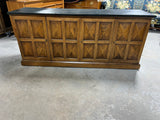 Henredon Credenza / Buffet with Stone Top, on Casters ***HEAVY ITEM*** Read Details on Pickup Policy