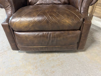 La-Z-Boy Leather Chair-Swivels/Rocks/Reclines