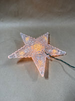 Light Up Christmas Star Tree Topper WORKS