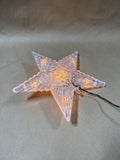 Light Up Christmas Star Tree Topper WORKS