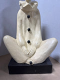 1980 Austin Productions Art Deco Mime Clown Sculpture