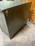 Green Dresser with Stencil Design
