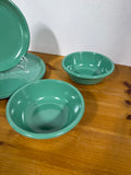 5-Piece Turquoise Green Rubbermaid Dishes (B)