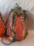 Light Up Pumpkin Pair WORKS