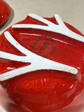Red Cardinal Covered Trinket Dish Candy Dish
