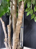 7FT Artificial Ficus Tree in Basket Planter