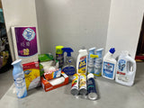 Cleaning Lot (B) *Most bottles at least half full*