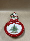 Spode Santa Christmas Spoon Holder