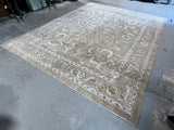 Unbranded Cream/Tan/Brown Rug, 12 ft x 9 ft 5 in