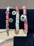 Matching Stretchy Bracelets with Gold Charms (3)