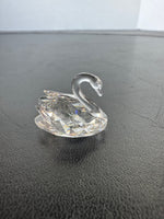 (F) Swarovski Crystal Swan