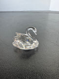 (F) Swarovski Crystal Swan