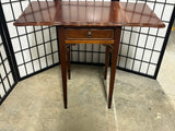Petite Antique Drop Leaf Accent Table