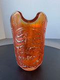 (C) Imperial Glass Vintage Marigold Carnival Glass Windmill Pitcher