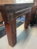 Primitive Style Hand Crafted Mantle