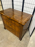 Antique Three Drawer Chest of Drawers with Key